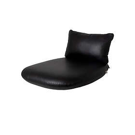Cane-Line Peacock dynset loungefåtölj Svart