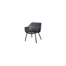 Cane-Line Vibe loungefåtölj Svart