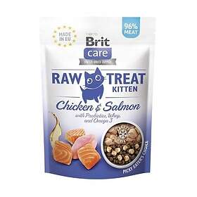 Brit Care Raw Treat Kitten Kyckling & Lax 40g