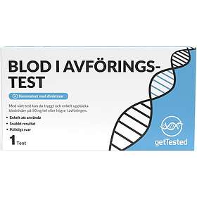 Get Tested Blod i avföring test, 1 st