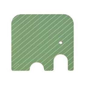 Muurla Elephant Chop & Serve skärbräda S Green
