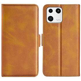 Skalo Xiaomi 13 5G Premium Plånboksfodral Ljusbrun