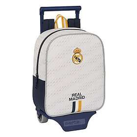 Skolväska med hjul Real Madrid C.F. 22 x 27 x 10 cm