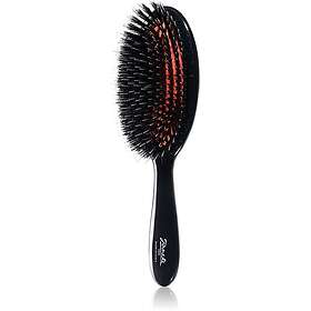 Janeke Black Line Professional air-cushioned brush Oval hårborste 22,5 cm