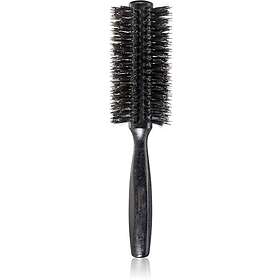 Janeke Black Line Tumbled Wood Hairbrush Ø 55mm 