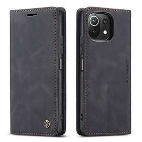 CaseMe Plånboksfodral Xiaomi Mi 11 Lite Svart