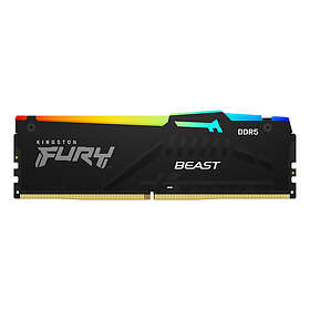 Kingston Fury Beast Black RGB DDR5 6000MHz 16GB (KF560C36BBEA-16)