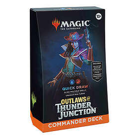 Magic The Gathering: Outlaws of Thunder Junction Commander Deck Quick Draw