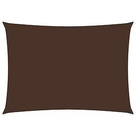 vidaXL Solseil oxfordstoff rektangulært 2,5x4,5 m brun 135813