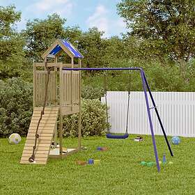 vidaXL Lekplats impregnerad furu 3279225