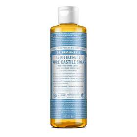 Dr. Bronner's Dr. Pure Castile Liquid Soap Baby-Mild (unscented) 240ml