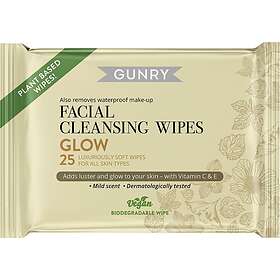 Gunry Facial Cleansing Wipes Glow 25 St