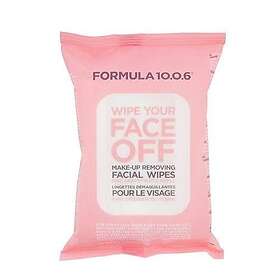 Formula 10.0.6 Wipe Your Face Off Wipes 25 st