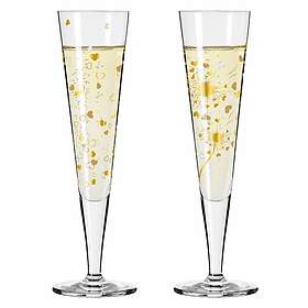 Ritzenhoff Goldnacht Champagneglas 2-pack, 2024