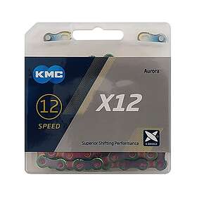 KMC X12 Aurora Chain 126 Links 12s