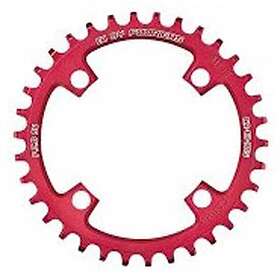 Fouriers E1 Symmetric 96 Bcd Chainring Silver 36t