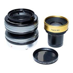 Lensbaby Twist 60/2.5 Composer Pro II med ND-filter for Pentax K