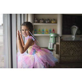 Great Pretenders Feklänning Rainbow med Vingar, 4-6 år