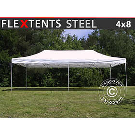 Dancover Snabbtält Depåtält Easy-up tält Eventtält Partytält FleXtents Steel 4x8