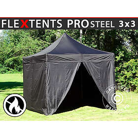 Dancover Snabbtält Depåtält Easy-up tält Eventtält Partytält FleXtents PRO Steel