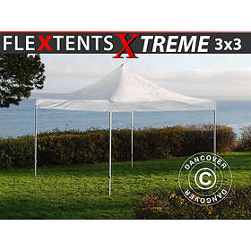 Dancover Snabbtält Depåtält Easy-up tält Eventtält Partytält FleXtents Xtreme 50 3x3m Transparent