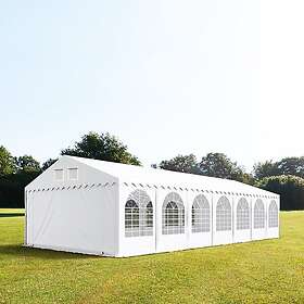 TOOLPORT Tente de réception 6x14m (Blanc)