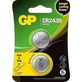 Gp Lithium CR2430 batteri 2-pk