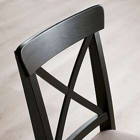 IKEA NORDVIKEN INGOLF bord och 6 stolar 210/289 cm