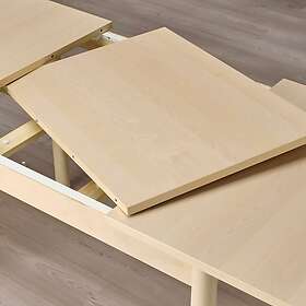 IKEA RÖNNINGE KARLPETTER bord och 4 stolar 118/173 cm