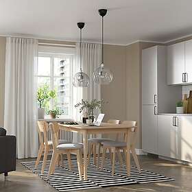 IKEA SKANSNÄS LISABO bord och 4 stolar 150/205 cm