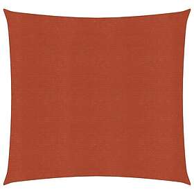 vidaXL Solsegel 160g/m² terrakotta 2,5x3 m HDPE 311342