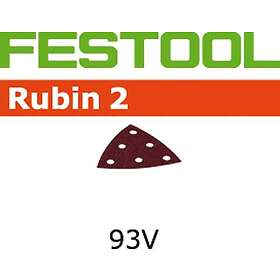 Festool Sandpapper för multislipar Rubin2; 93 V; P180; 50 st.