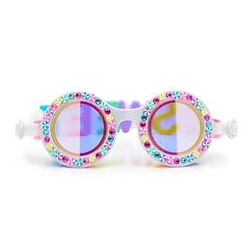 Bright Bling Stripe Swimming Goggles