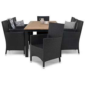 deNoord Matgrupp Las Vegas 220-280 med 8 Thor Fåtöljer 161593C