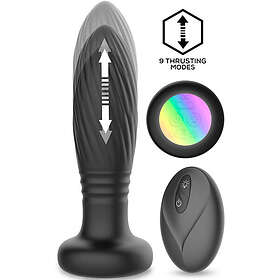 IntoYou Tainy Thrusting Led Lighted Anal Plug With Remote