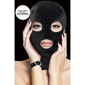 Velvet & Velcro Mask With Eye & Mouth Opening