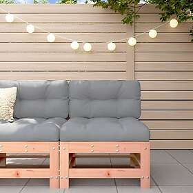 vidaXL Mittensoffa massivt douglasträ 825616