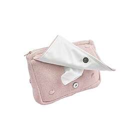 Meyco Baby Våtservettfodral Mini Knots Soft Pink