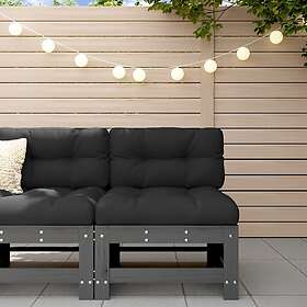 vidaXL Mittensoffa massiv furu 825613