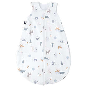Sacco Nanna Estivo Julius Zöllner Jersey Little Bow | Taglia 50/56 | Cotone Jersey Traspirante | Oeko-Tex | Per Notti Fresche E Sicure