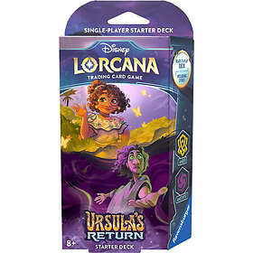 Disney Lorcana TCG Ursulas Return Starter Deck Amber/Amethyst