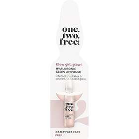 one.two.free! udvård Ansiktsvård Hyaluronic Glow Ampoule 1 Stk.