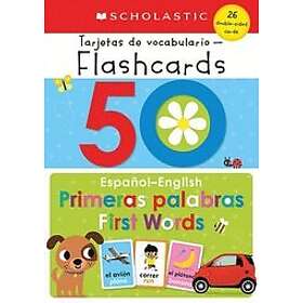 Scholastic: 50 Spanish-English First Words: Scholastic Early Learners (Flashcards)