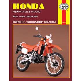 Haynes Publishing: Honda MBX/MTX125 & MTX200 (83 93)