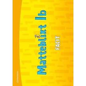 Hanna-Kaisa Rautio, Maria Salminen, Henna Stenberg, Hanna-Reeta Vehmas: Matteblixt 1b Klassrumsfacit