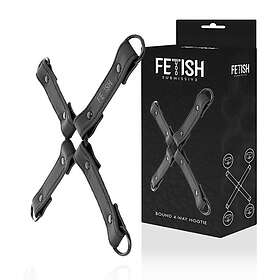Fetish Submisive hog tie vegan leather