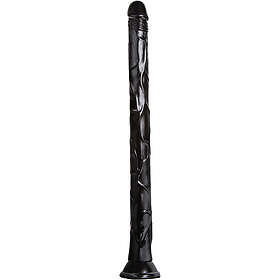 Jet Black Mamba Long Dildo 50cm