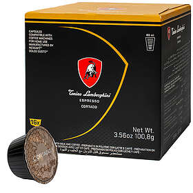 Tonino Lamborghini Cortado till Dolce Gusto. 16 kapslar