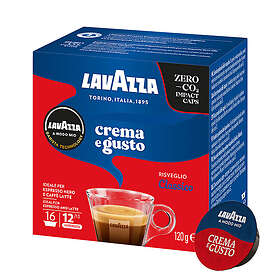 Lavazza Crema E Gusto till a Modo Mio 16 kapslar