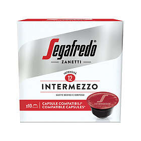 Segafredo Intermezzo till Dolce Gusto. 10 kapslar